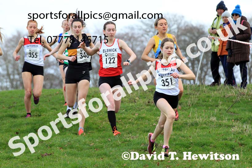 Womens Under-17s and Under-20s 2023 NEHL, Alnwick, Northumberland. Photo: David T. Hewitson/Sports for All Pics